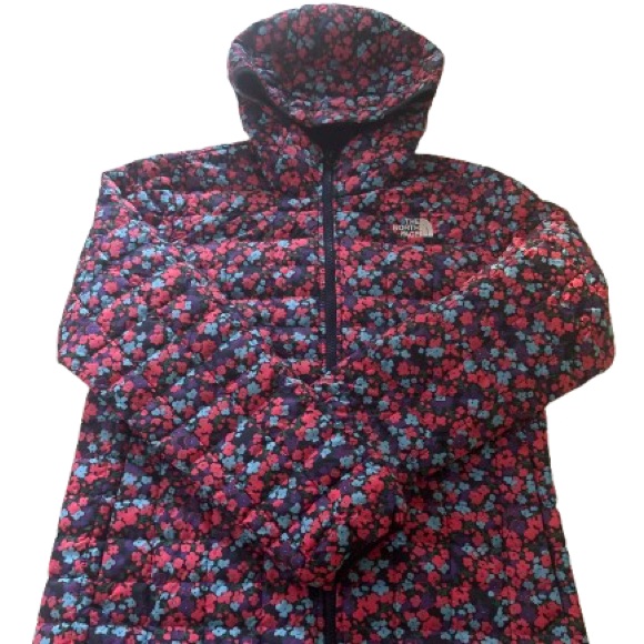 The North Face Floral Puffer Jacket